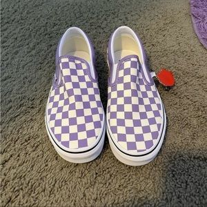 Super cute purple vans brand new
